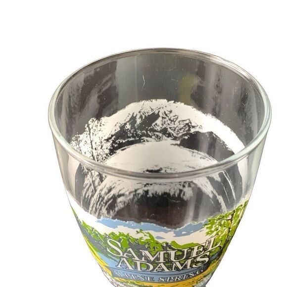 Pre Owned Samuel Sam Adams Alpine Spring Beer Glass Special Seasonal Beverage - Picture 6 of 13